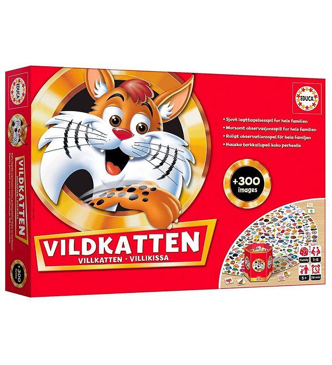 Educa Brætspil Vildkatten Classic 300