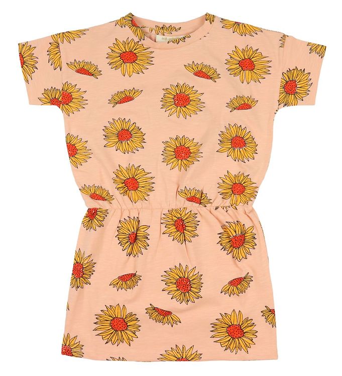 Soft Gallery - Delina Sunflower SS Dress, SG2169 - Almost Apricot - 98
