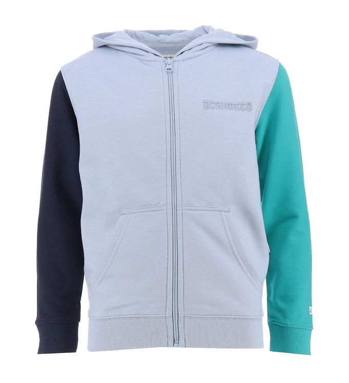 Image of DC Cardigan m. Hætte - Riot 2 - Light Blue (304085-4382164)