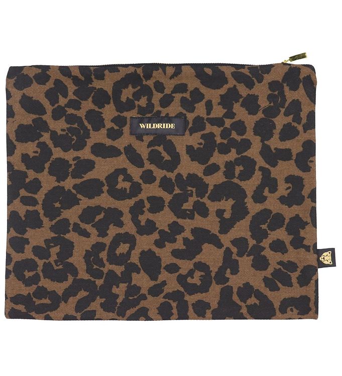 Image of Wildride Taske - Pouch - 35x27 cm. - Brown Leopard (304515-4395306)