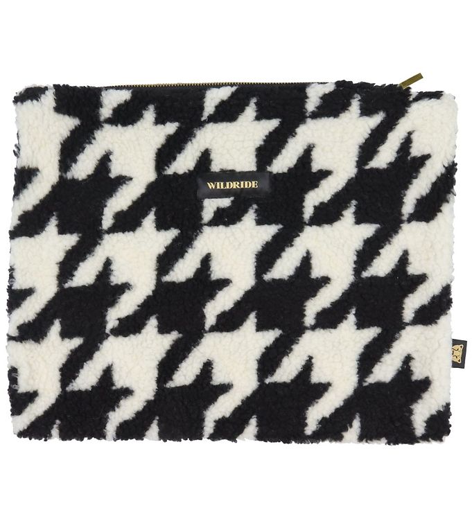Image of Wildride Taske - Pouch - 35x27 cm. - Teddy Houndstooth (304528-4395434)