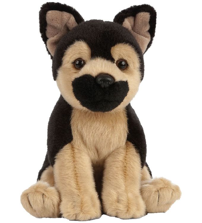 Image of Living Nature Bamse - 17x7 cm - Schæferhunde Hvalp - Sort/Brun (305377-4409011)
