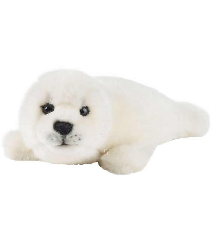 Image of Living Nature Bamse - 20x6 cm - Sælhvalp - Off White (305463-4409641)