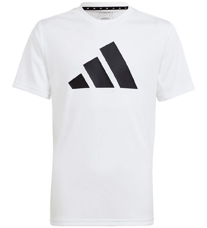 adidas Performance T-Shirt - U TR-ES Logo T - Hvid/Sort