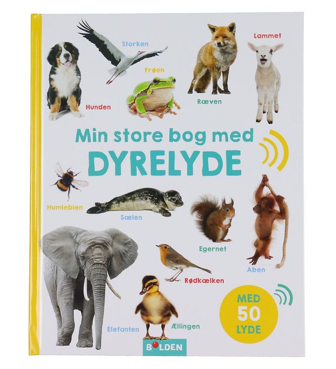 Forlaget Bolden Bog m. Lyd - Min store med Dyrelyde unisex