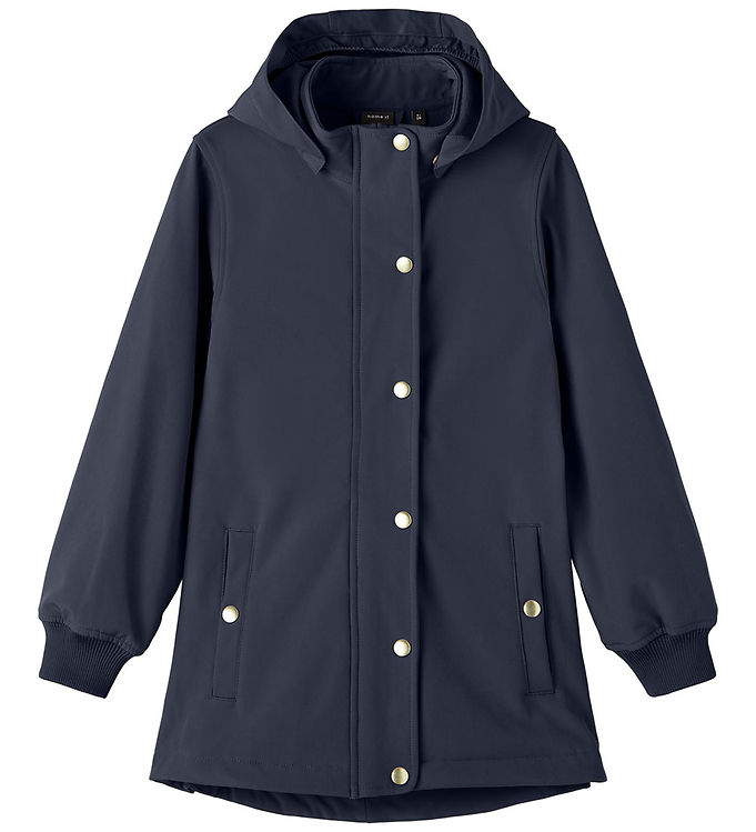 Name It Softshelljakke m. Fleece - NkfAlfa - Dark Sapphire