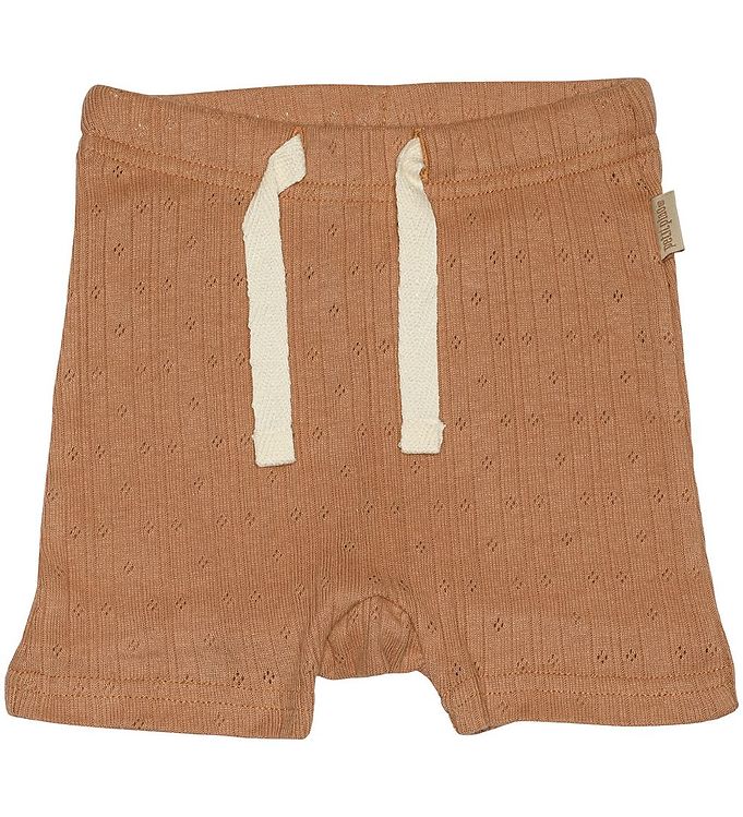 11: Petit Piao Shorts - Pointelle - Summer Camel