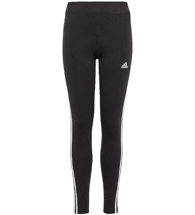 9: adidas Performance Leggings - G 3S TIG - Sort/Hvid