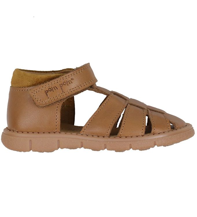 Billede af Pom Pom Sandaler - Sporty Velcro - Camel