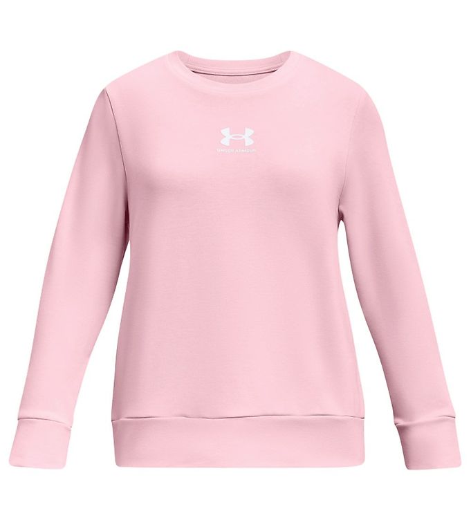 Under Armour Sweatee Shirt River Terry Crew Pink