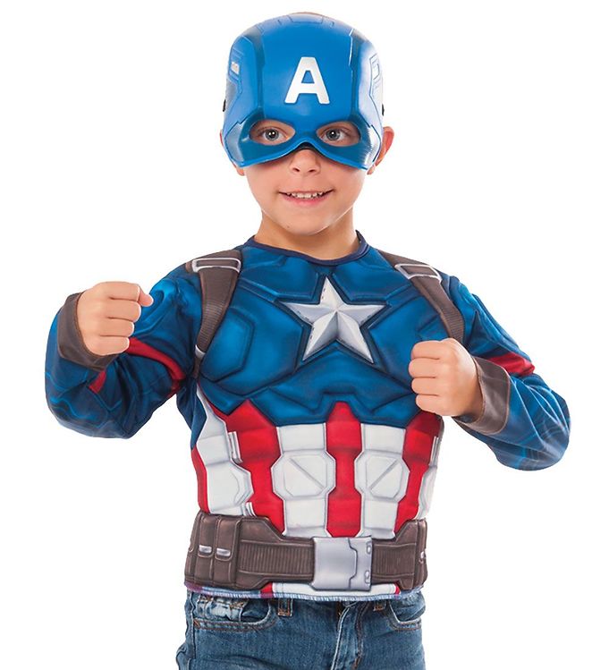 Rubies Udklædning - Marvel Avengers - Captain America