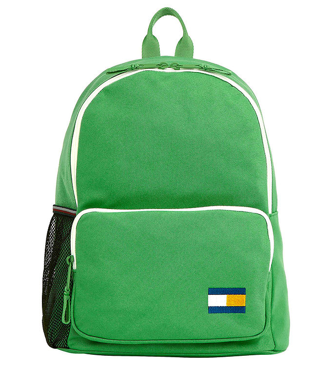 12: Tommy Hilfiger Børnehavetaske - Big Flag - Coastal Green