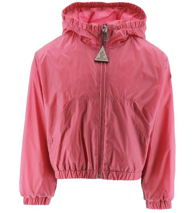 Moncler Jakke Terbish Dark Pink M. Logo