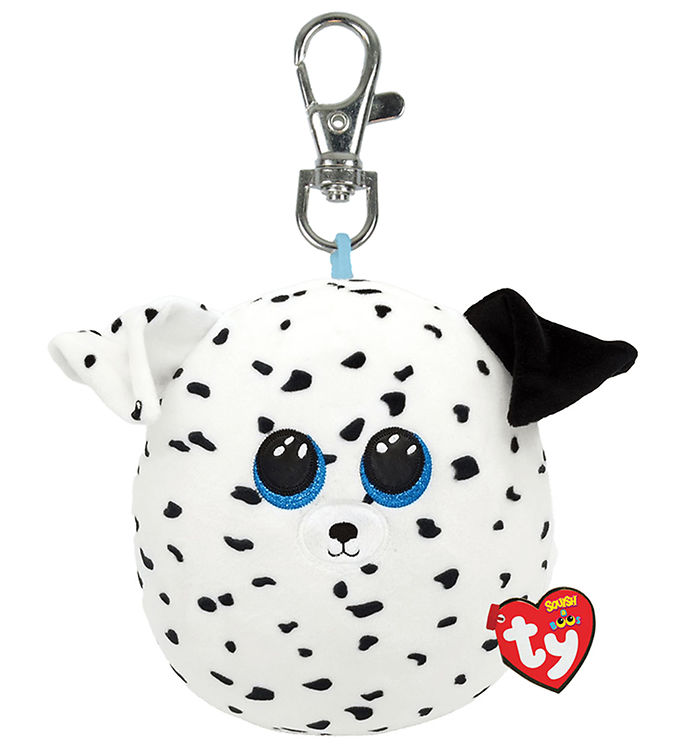 Ty Nøglering m. Bamse - Squishy Beanies - 9 cm - Fetch