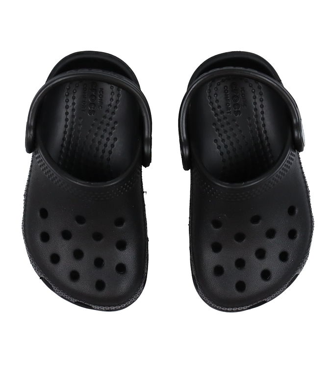 Crocs - Classic Clog T - Sort » Fragtfri i DK