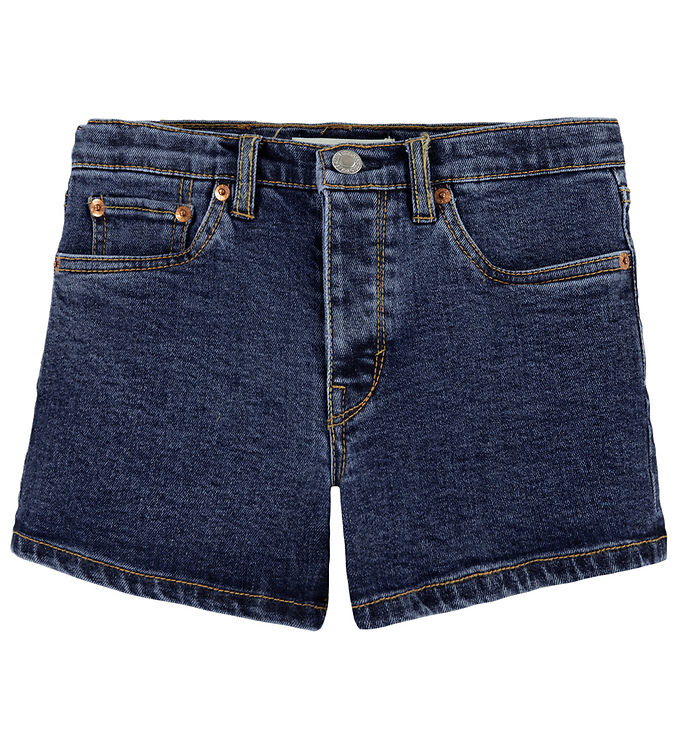 Levis Kids Shorts - Denim 501 Dark Stonewash female