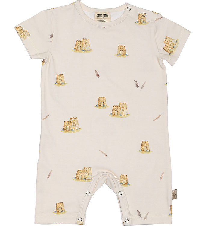 Petit Piao - Jumpsuit SS Printed, PP1724 - Castle - 56