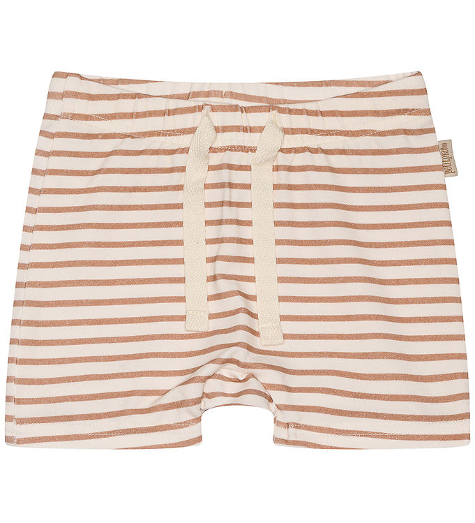 17: Petit Piao Shorts - Camel/Offwhite