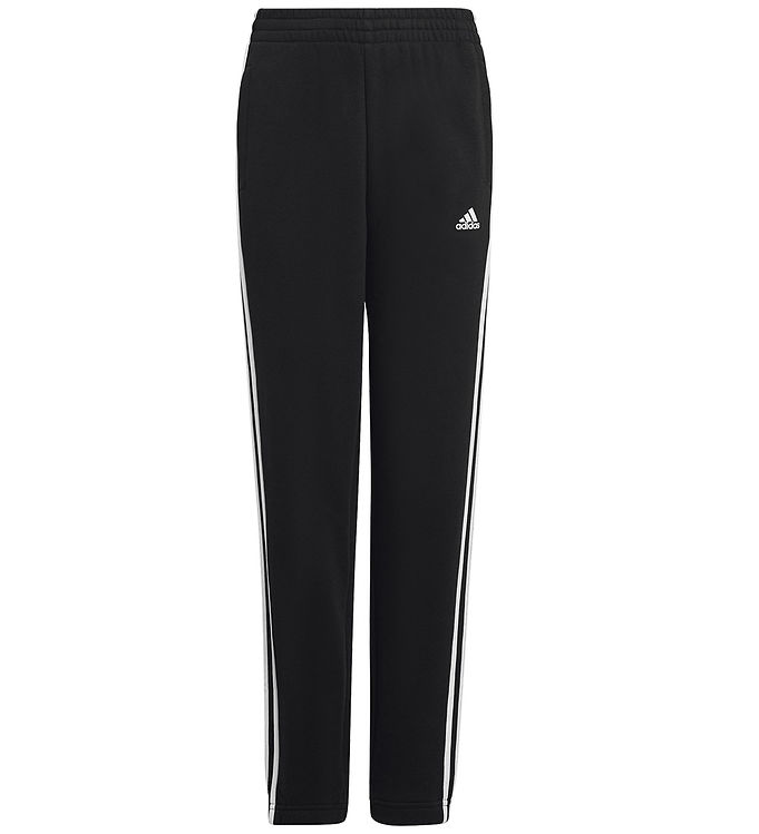 11: adidas Performance Sweatpants - U 3S FL PANT - Sort/Hvid