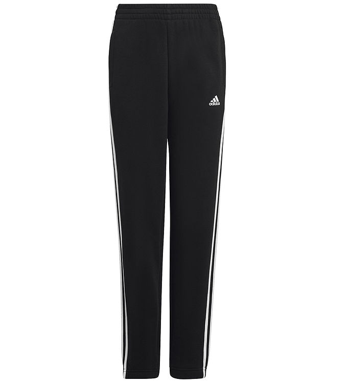 17: adidas Performance Sweatpants - U 3S FL PANT - Sort/Hvid