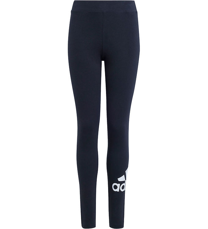 12: adidas Performance Leggings - G BL Tig - Sort/Hvid