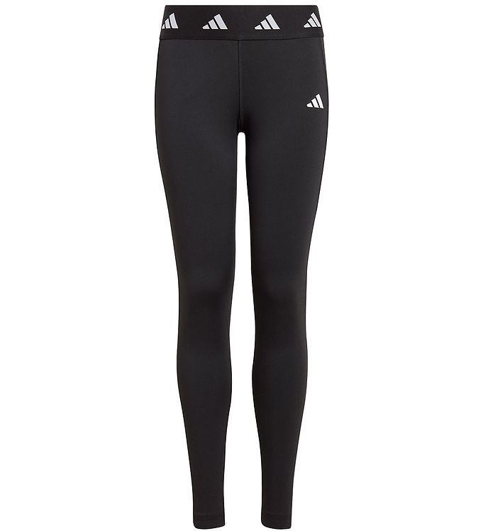 10: adidas Performance Leggings - B TF TIGHT - Sort/Hvid