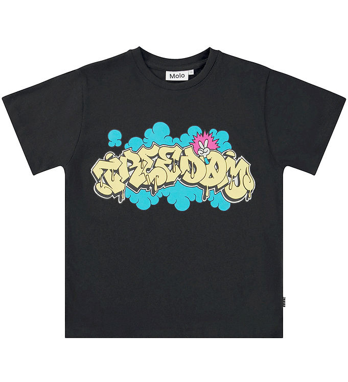 Molo T-shirt - Rodney - Sort m. Print