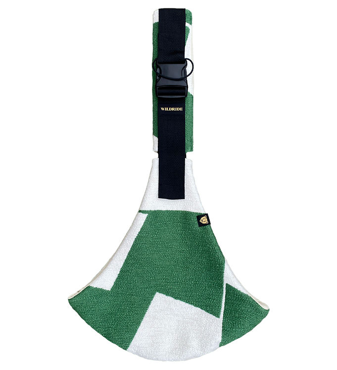 Wildride Bæresele - The Toddler Swing - Green Graphic