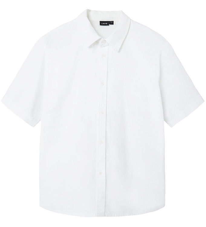 6: LMTD Skjorte - NlnHill - White Alyssum