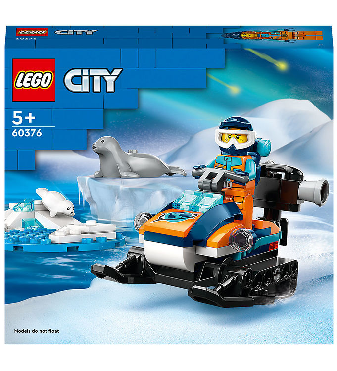 LEGO - Polarforsker-snescooter 60376 70 Dele