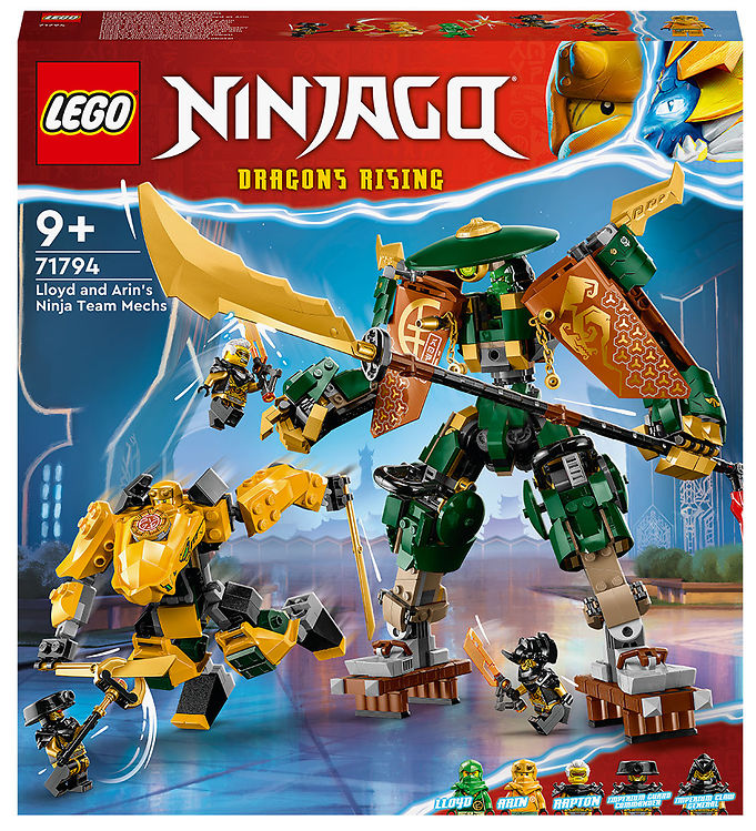 emne aktivt jord LEGO Ninjago - Lloyd og Arins Ninjateam-mechs 71794 - 764 Dele