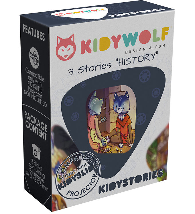 Kidywolf Historie - Til Lommelygte - History - Kidystories