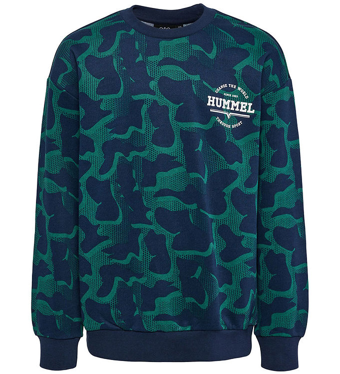 Hummel Sweatee Shirt Hmlmateo Bayberry