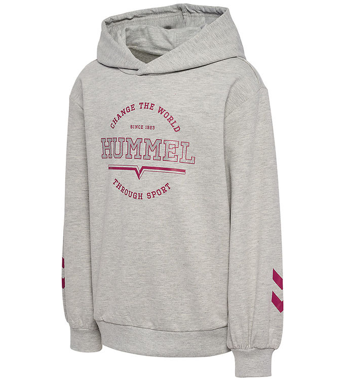 Hummel Hættetrøje hmlElena Grey Melange