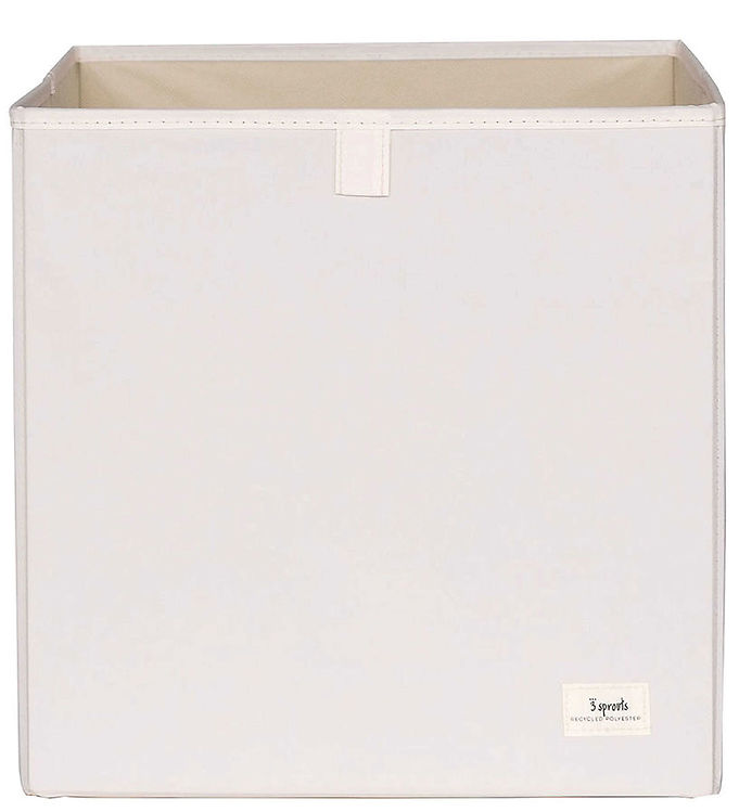 Billede af 3 Sprouts Opbevaringskasse - 33 x 33 x 33 cm - Creme