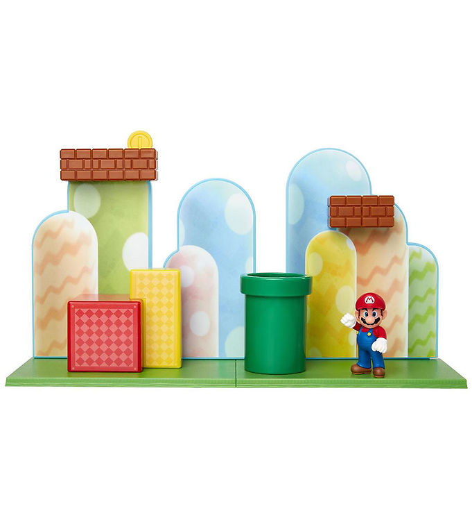 Image of Super Mario Legesæt - Acorn Plains - 10 Dele (309127-4502811)