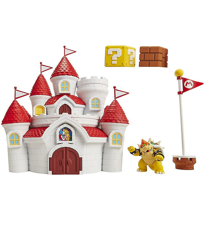 Image of Super Mario Legesæt - Mushroom Kingdom Playset - 16 Dele (309134-4502834)