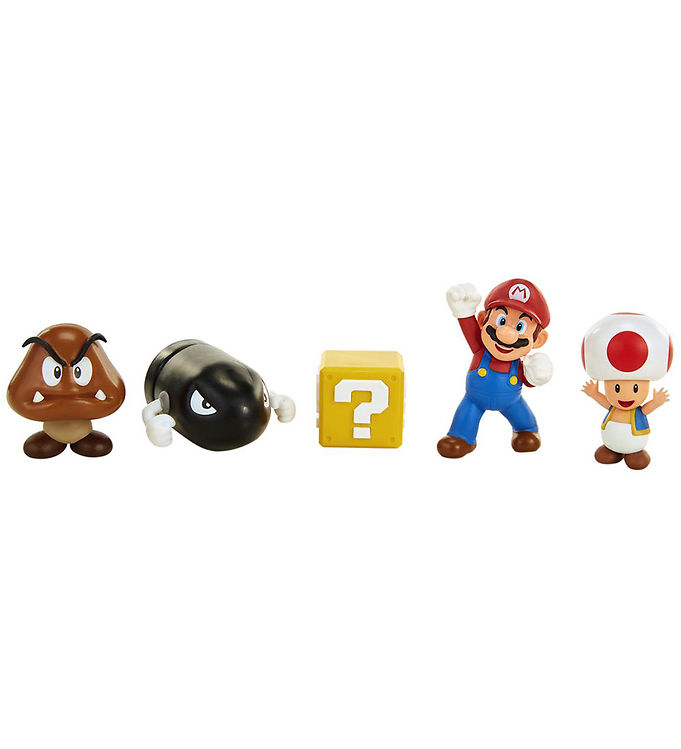 Image of Super Mario Legesæt - Diorama Set - Acorn Plains - 5 Dele (309156-4503631)