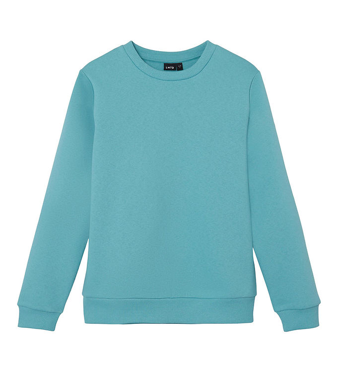 6: LMTD Sweatshirt - NlmEmbon - Dusty Turquoise