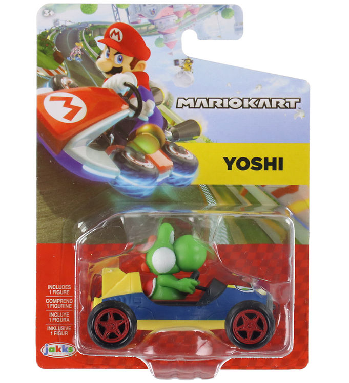 Image of Super Mario Legetøjsbil - Kart Racers W5 - Yoshi (309256-4504853)
