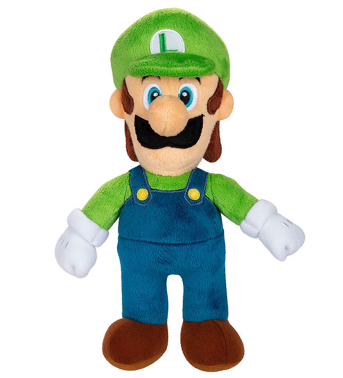 Image of Super Mario Bamse - Plush - 25 cm - Luigi (309262-4504877)
