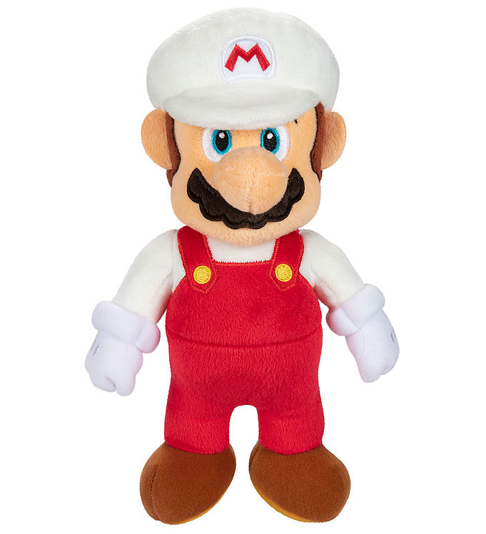 Image of Super Mario Bamse - Plush - 25 cm - Fire Mario (309264-4504909)