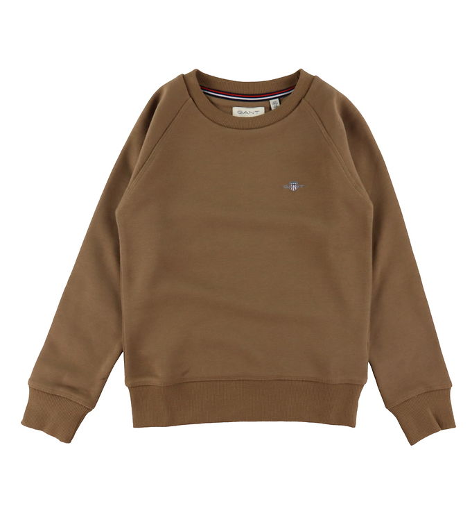 9: GANT Sweatshirt - Shield - Cocoa Brown