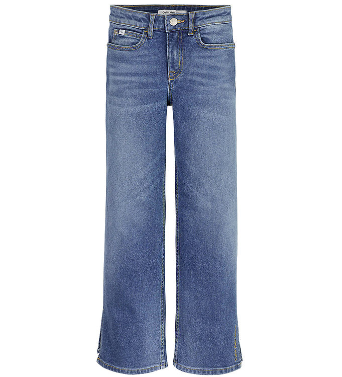 #3 - Calvin Klein Jeans - Wide Leg HR - Mid Blue