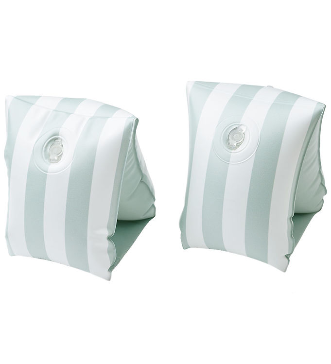 Liewood Shirley Badevinger - 0-15 kg. (Stripe Dusty Mint/Creme de la Creme)