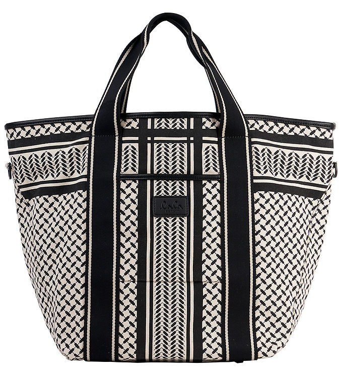 13: Lala Berlin Shopper - East West Tote Marin - Heritage Stripe Bla