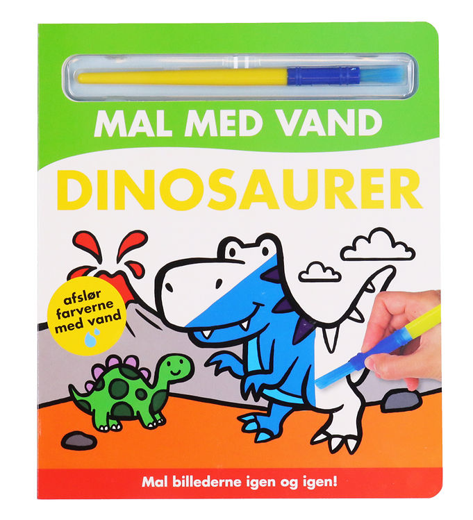 Alvilda Malebog - Mal Med Vand Dinosaurer unisex