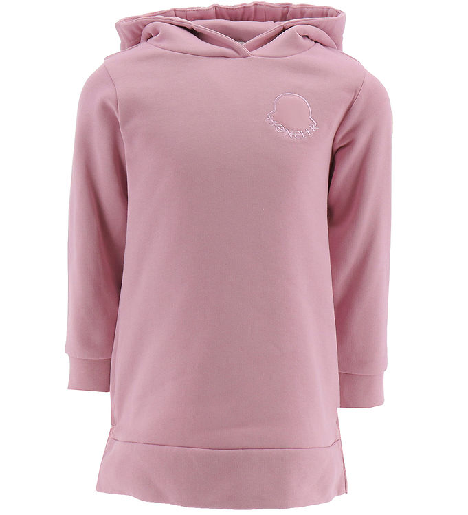 Sweatkjole Dusty Rose Fra Moncler