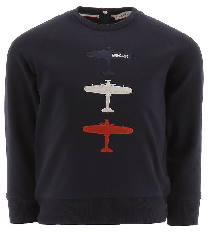 Billede af Moncler Sweatshirt - Navy m. FLy