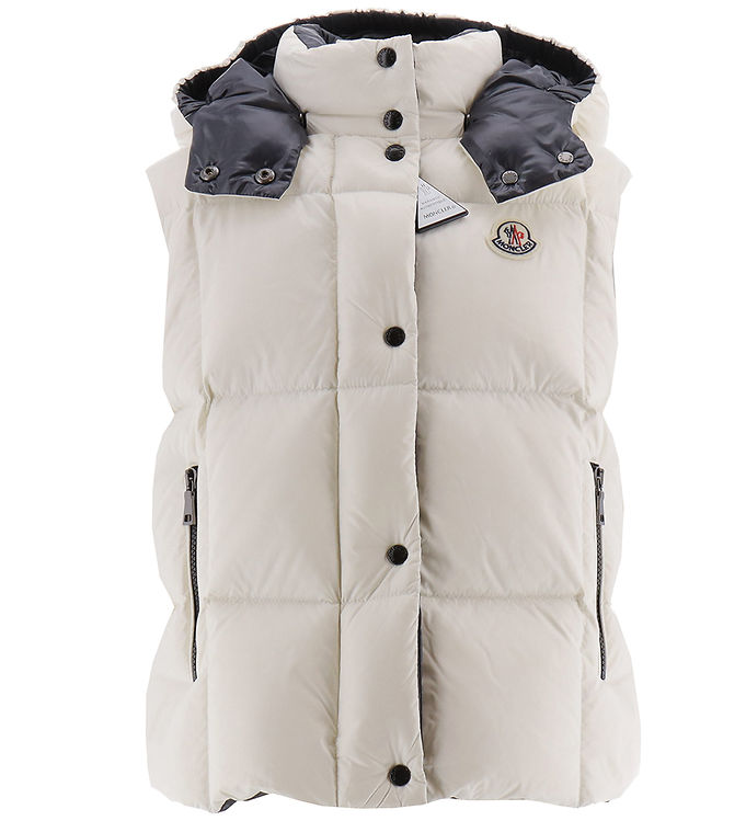 Billede af Moncler Dunvest - Luzule - Off White m. Navy